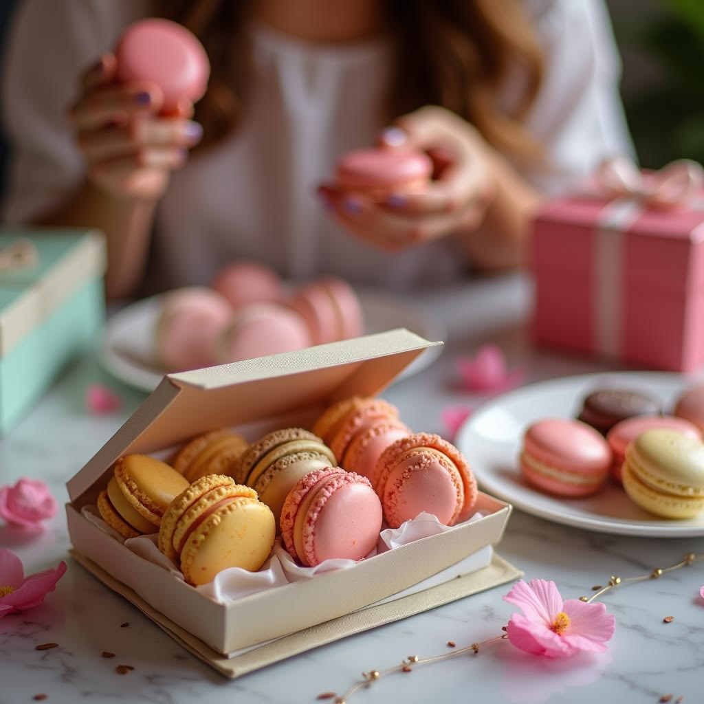 Handcrafted French Macaron Box